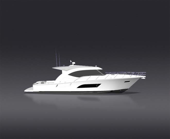 The new 565 SUV is a true bridge between the Flybridge, Offshore Express and Sport Yacht © Riviera . http://www.riviera.com.au
